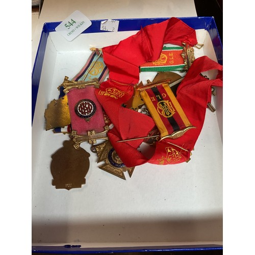 544 - Selection of medals