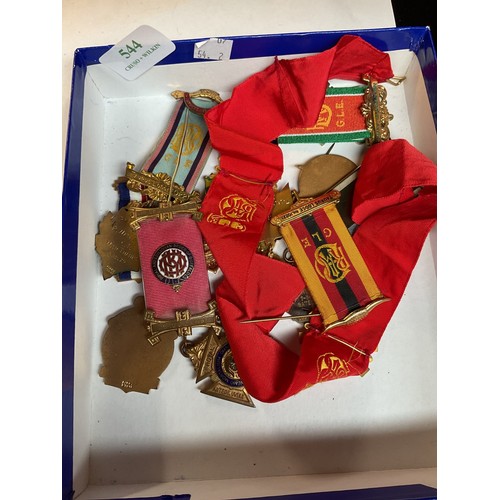 544 - Selection of medals