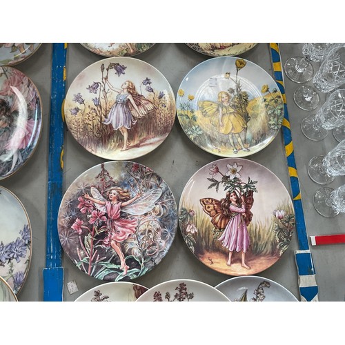 660 - 12 'the enchanted world of the flower fairies' Wedgwood display plates