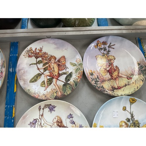 660 - 12 'the enchanted world of the flower fairies' Wedgwood display plates
