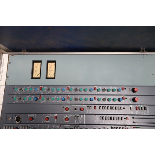 DDA D series analogue studio mixing console - sold as seen