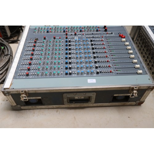 DDA D series analogue studio mixing console - sold as seen