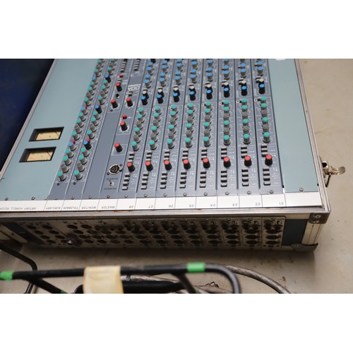 DDA D series analogue studio mixing console - sold as seen