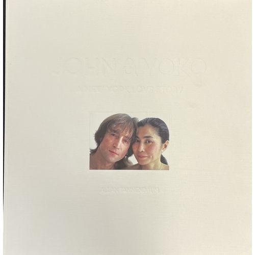 32 - THE BEATLES - JOHN AND YOKO - A NEW YORK LOVE STORY - LIMITED EDITION BOOK. A limited edition copy o... 