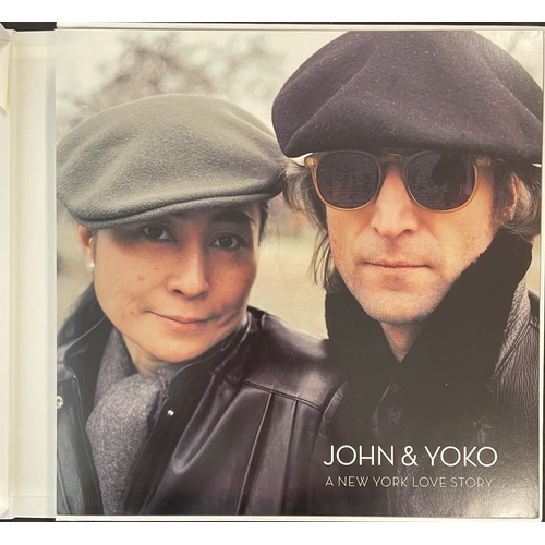 32 - THE BEATLES - JOHN AND YOKO - A NEW YORK LOVE STORY - LIMITED EDITION BOOK. A limited edition copy o... 