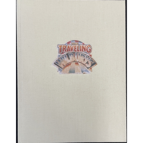 38 - GENESIS PUBLICATIONS - TRAVELING WILBURYS LIMITED EDITION BOOK - JEFF LYNNE SIGNED.. A copy of the G... 