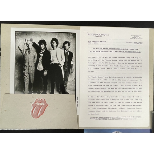 48 - THE ROLLING STONES - 1990S/00S PROGRAMMES, TICKETS AND TOUR MEMORABILIA. CK Good selection of Rollin... 