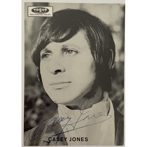 51 - AUTOGRAPHS - 1950S AND 60S STARS OF EUROPEAN POP / TV / FILM. Six signed items to inc signatures fro... 