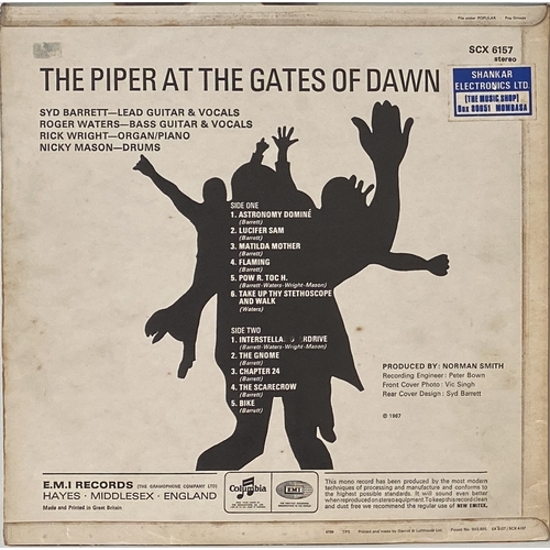 55 - THE PINK FLOYD - THE PIPER AT THE GATES OF DAWN LP (KENYA EXPORT COPY - PARLOPHONE SCX 6157) THE PIN... 