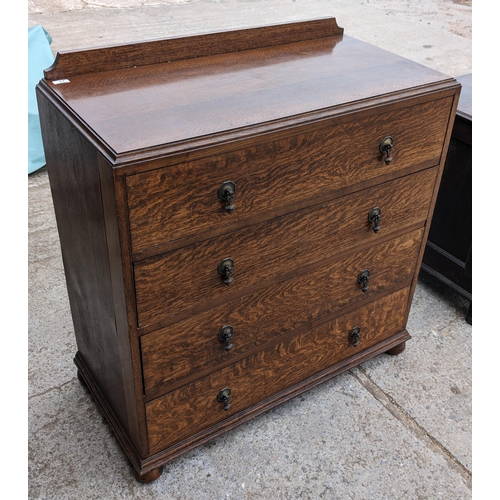 37 - Gorgeous Mid Century Solid Chest Of Drawers, 4 Drawers.
100 x 49 x 100