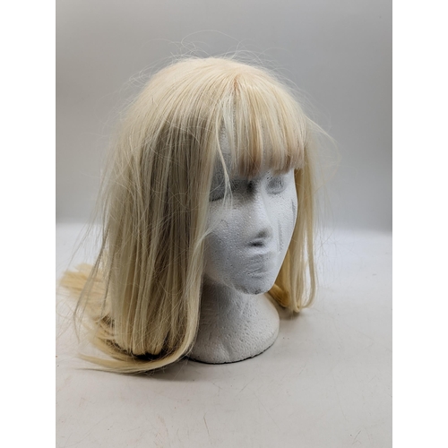 119 - Two Excellent Blonde Wigs (Sadly Never Used) - Originally Supplied By Rowcroft And Very Expensive ! ... 