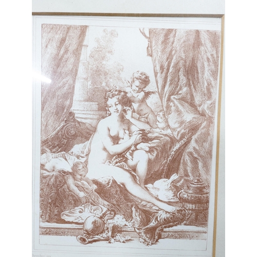 186 - Religious Print - George William Thornley - Mounted Frame and Glazed 32x39cm