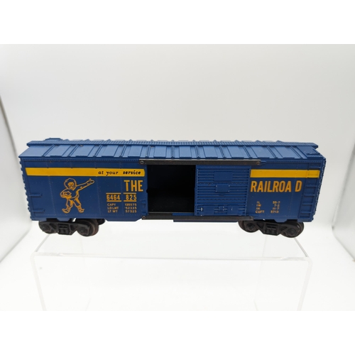 232 - Very Rare Lionel Post War 1959 6464-825 Alaska Railroad Box Car Type 3 O Gage - Note Crack To One Si... 