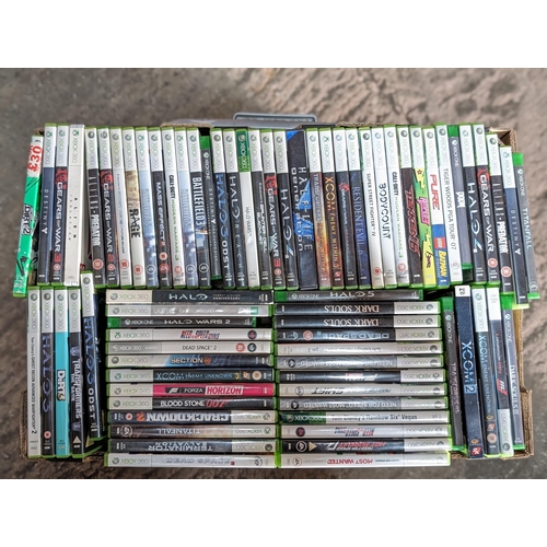 282B - Large Quantity Vintage Video Games - XBOX 360 / Xbox One Most Appear Complete And In Good Condition