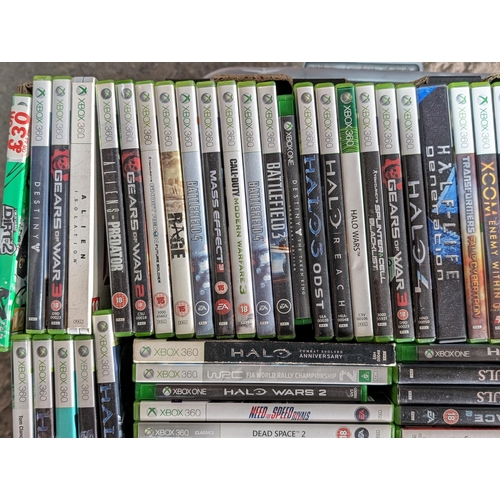 282B - Large Quantity Vintage Video Games - XBOX 360 / Xbox One Most Appear Complete And In Good Condition