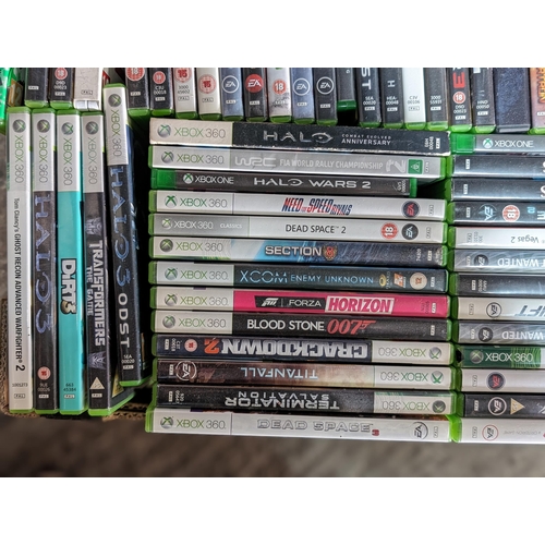 282B - Large Quantity Vintage Video Games - XBOX 360 / Xbox One Most Appear Complete And In Good Condition