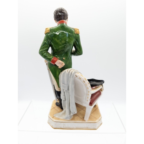 301 - German Rudolf Kammer Napoleon Porcelain Figure - Small Chip to Hat
25cm