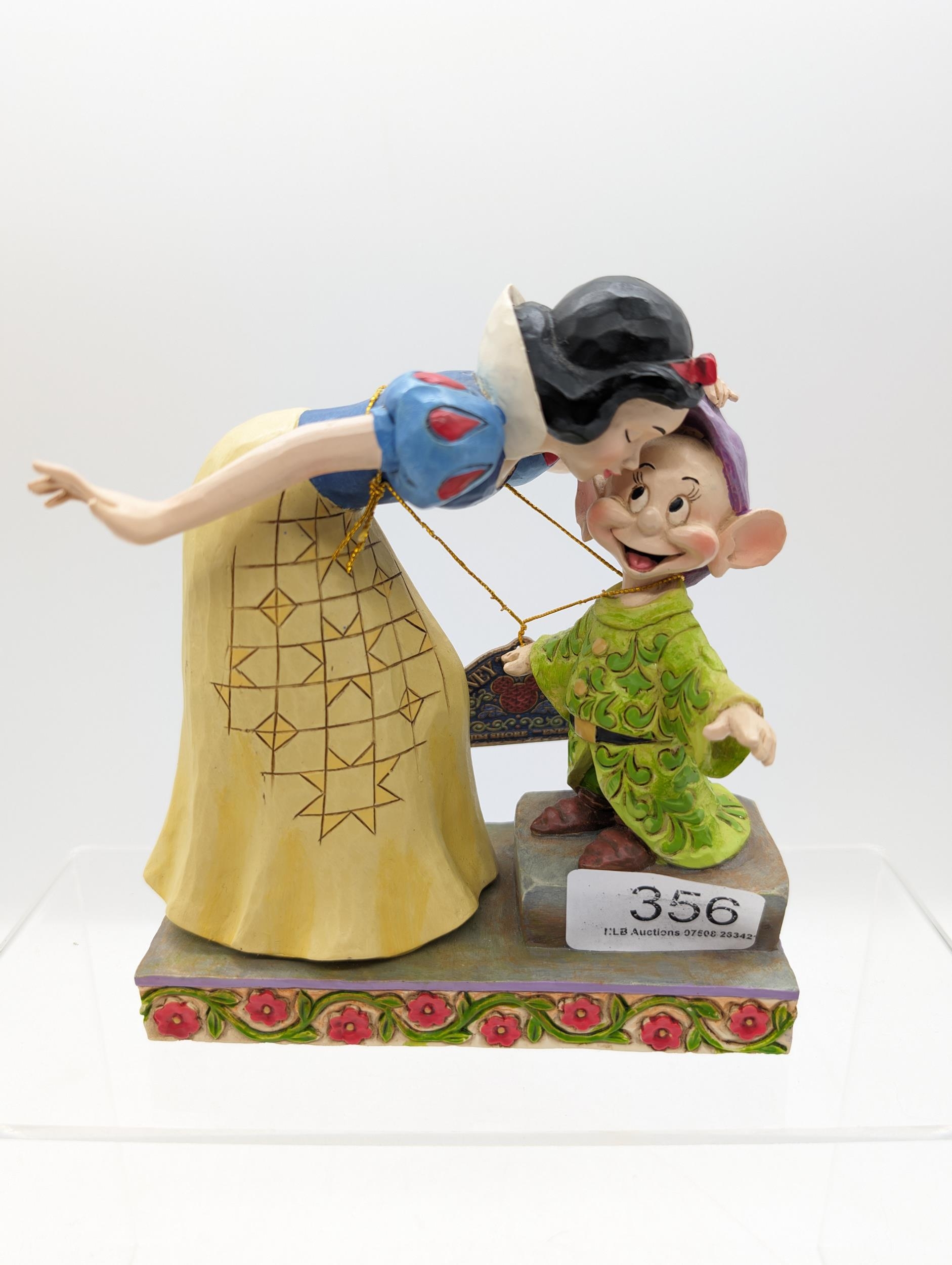 Disney Traditions Jim Shore Snow White And Dopey Sweetest Farewell Figurine No Box 