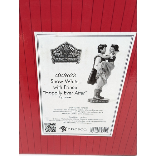 363 - Disney Traditions Happily Ever After Snow White Seven Dwarves Figurine #4049623 Boxed