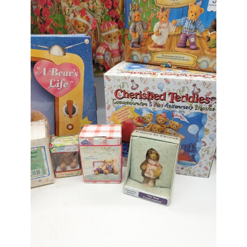 385 - Large Collection Of Cherished Teddies (11) Promotional Bundle