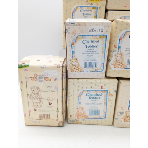 386 - Large Collection Of Cherished Teddies (10)