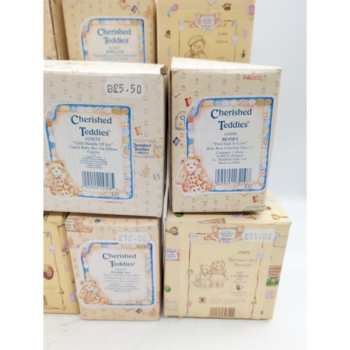 387 - Large Collection Of Cherished Teddies (10)