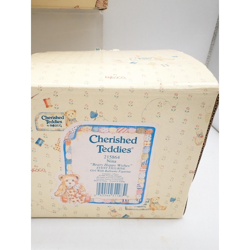 390 - Large Collection Of Large Cherished Teddies (8)