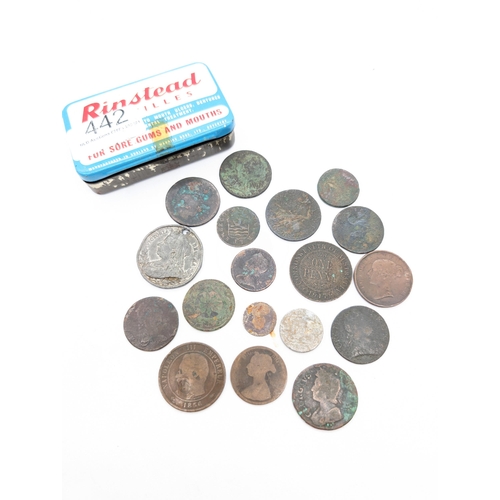 442 - Detectorists Finds - COINS - Antique Coins - Scarce Examples
Including 1856 Napoleon 10 Centimes Wit... 