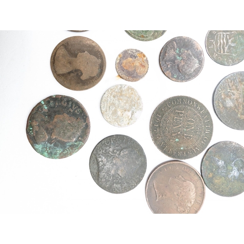 442 - Detectorists Finds - COINS - Antique Coins - Scarce Examples
Including 1856 Napoleon 10 Centimes Wit... 