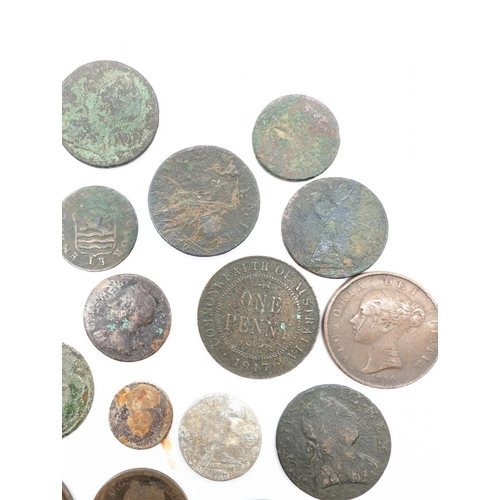 442 - Detectorists Finds - COINS - Antique Coins - Scarce Examples
Including 1856 Napoleon 10 Centimes Wit... 