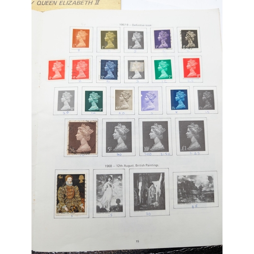 445 - 4 Stamp Albums Partially Filled