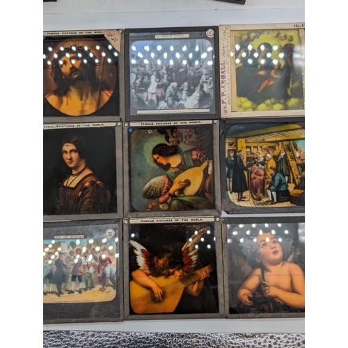 458 - Huge Extensive Collection Of Magic Lantern Slides Over 4 Boxes, Religious, Places of Interest Plus L... 