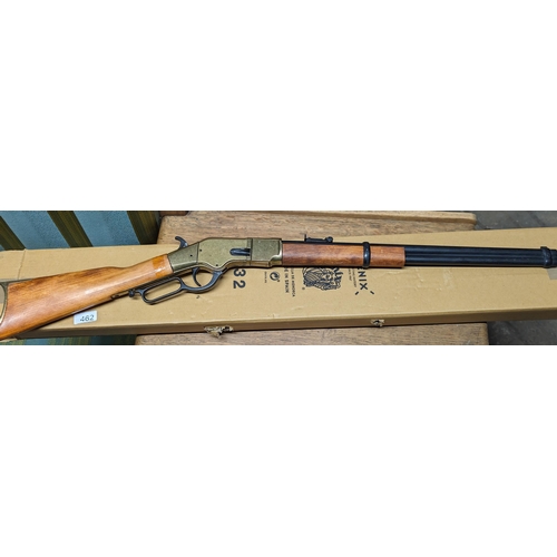 462 - Boxed Denix non-firing replica of a Carbine Model 66 USA 1866 'Yellow Boy' 1140/L. Epoch: Western an... 