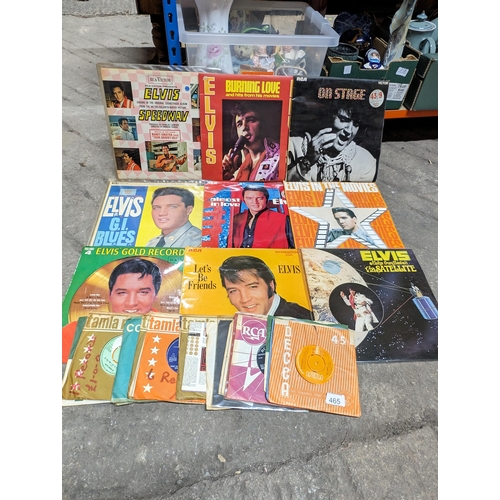 465 - Good Bundle Elvis Presley Vinyls