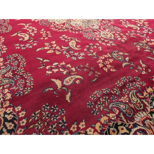 223D - Large And Seriously Impressive Well Crafted Rug, Fanastic Condition. Has a Small Slit appx 4