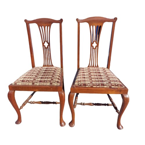 16 - 4 x Chippendale Style Chairs