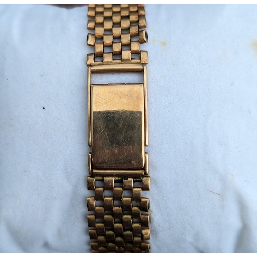 476A - Vintage C1975 Rotary Solid 9Ct Gold 21 Jewel Mechanical Incabloc Gents Wristwatch - Complete with ex... 