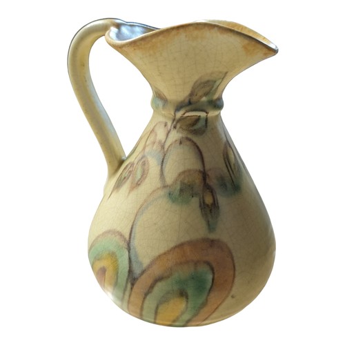 332 - Fabulous c1930 Kensington Pottery Warehouse Jug - Hand Painted Art Deco - Fabulous and funky item ! ... 