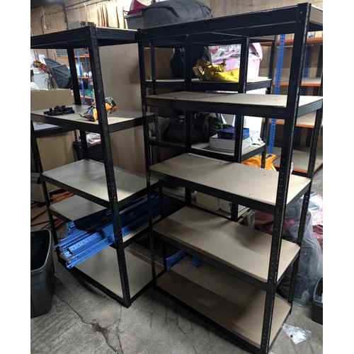 41 - Boltless Garage Shelving Units x 3 180*90*45cm Plus One Other