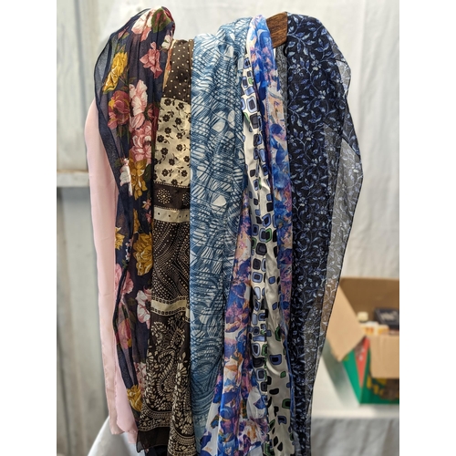 59 - Bundle Of Ladies Scarves - Lovely Condition