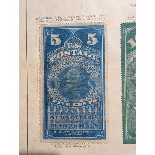 265 - Rare Antique German Stamp Album 1840-1920Appx Owned By German Sculptor Peter Breuer - Best Viewed Pe... 