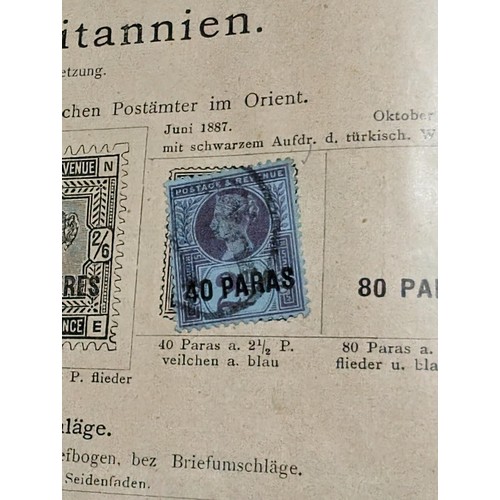 265 - Rare Antique German Stamp Album 1840-1920Appx Owned By German Sculptor Peter Breuer - Best Viewed Pe... 