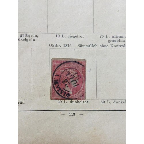 265 - Rare Antique German Stamp Album 1840-1920Appx Owned By German Sculptor Peter Breuer - Best Viewed Pe... 