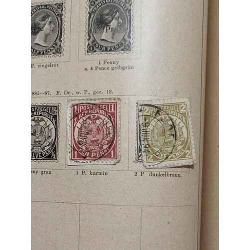 265 - Rare Antique German Stamp Album 1840-1920Appx Owned By German Sculptor Peter Breuer - Best Viewed Pe... 