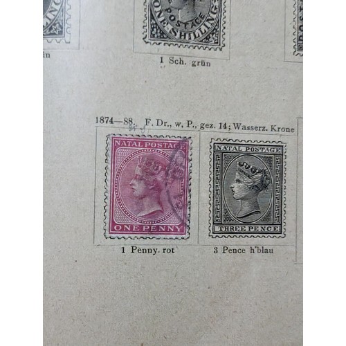 265 - Rare Antique German Stamp Album 1840-1920Appx Owned By German Sculptor Peter Breuer - Best Viewed Pe... 