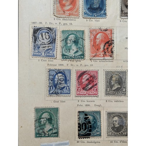 265 - Rare Antique German Stamp Album 1840-1920Appx Owned By German Sculptor Peter Breuer - Best Viewed Pe... 