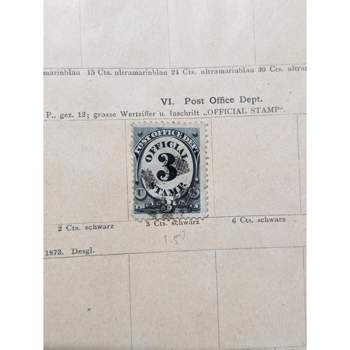 265 - Rare Antique German Stamp Album 1840-1920Appx Owned By German Sculptor Peter Breuer - Best Viewed Pe... 