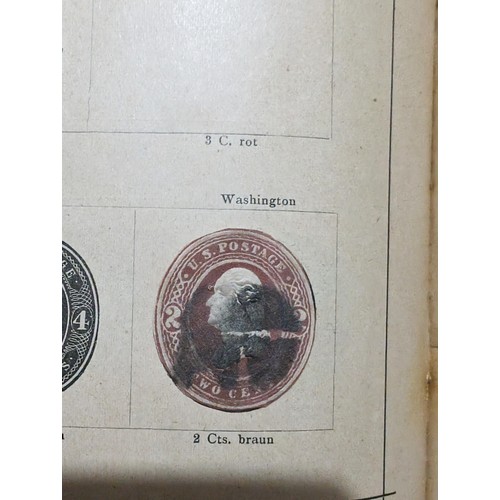 265 - Rare Antique German Stamp Album 1840-1920Appx Owned By German Sculptor Peter Breuer - Best Viewed Pe... 