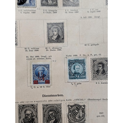 265 - Rare Antique German Stamp Album 1840-1920Appx Owned By German Sculptor Peter Breuer - Best Viewed Pe... 