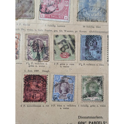 265 - Rare Antique German Stamp Album 1840-1920Appx Owned By German Sculptor Peter Breuer - Best Viewed Pe... 